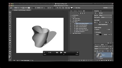 making 3d objects hollow in photoshop for 3d printing youtube