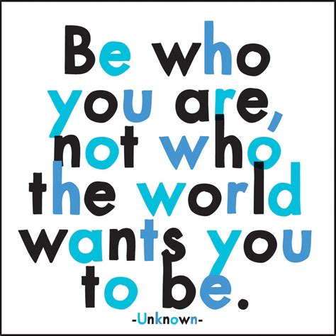Be Who You Are Quotable Card