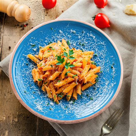 Italian Penne Pasta Stock Image Image Of Carbohydrate 98420767