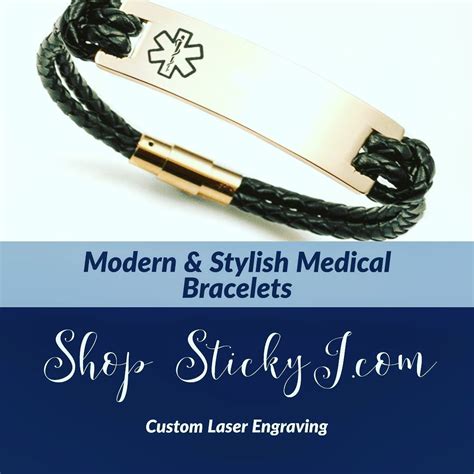 Stylish Medical Jewelry | Medical jewelry, Medical alert jewelry, Medical bracelet