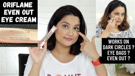 Oriflame Optimals Even Out Perfecting Eye Cream Review Dark Circles