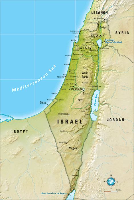 Israel Map Israel S Borders Explained In Maps Bbc News Map Of