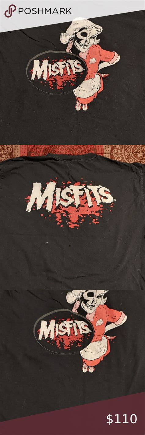 Misfits Marilyn Manroe T Shirt Large In 2020 Shirts T Shirt Misfits