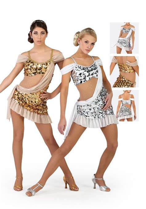 Dance Costumes Fashion Peplum Dress