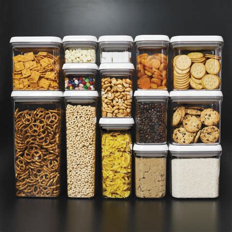 These pantry storage containers are perfect for storing food, snacks, and other small items in the kitchen, pantry, garage, workshop, hotel, warehouse, laundry room, dorm room or any other place where you want to keep them organized and organized in a drawer or on a shelf for easy access to all. 7 Best Pantry Organizers | Easy Ideas for Organizing and ...