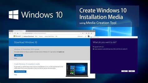 Create Windows 10 Iso Installation Media Using Media Creation Tool