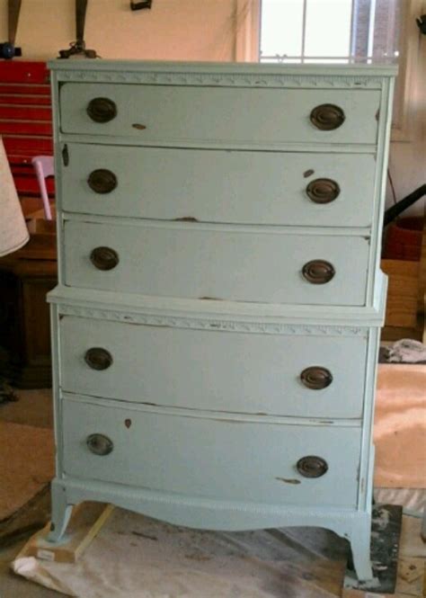 Chalk Painted Dresser For Guest Bedroom Like The Color But Add Dark