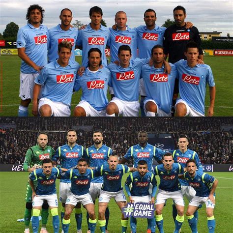 Napoli 10 years ago vs now [From SSC Napoli official fb page] : sscnapoli