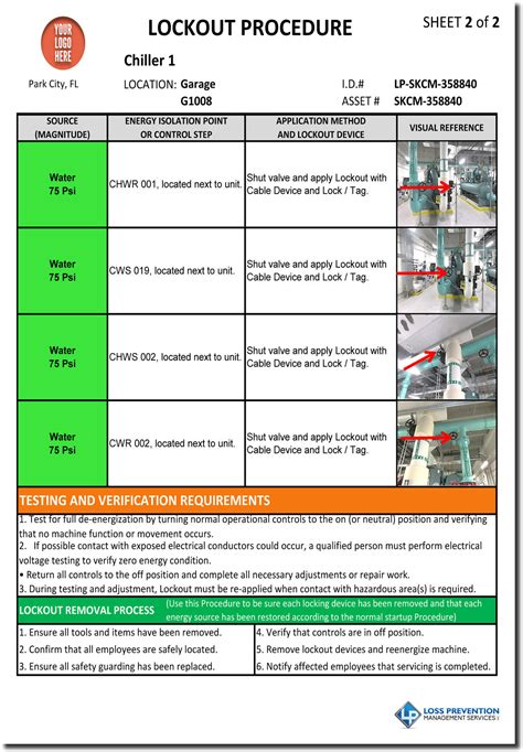 Lockout Tagout Procedures Development | LP Management Services