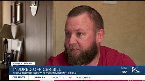 Injured Officer Bill Would Help Officers Who Were Injured In The Field