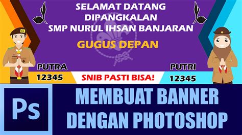 Cara Membuat Banner Dengan Photoshop Dengan Mudah