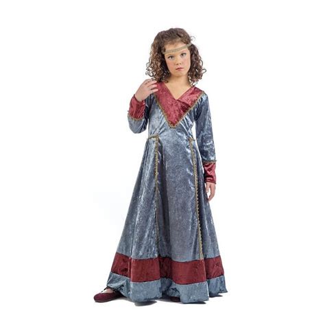 Disfraz De Princesa Medieval Jimena Para Niña