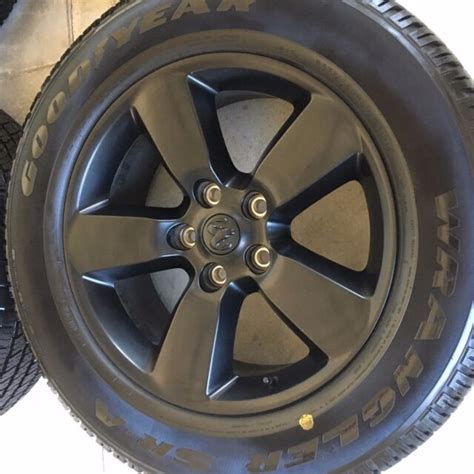 20 20 Inch Oem Factory Dodge Ram Wheels Rims Tires Goodyear Wrangler