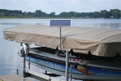 20 Watt 12 Volt Boat Lift Solar Charging Kit Midwest Marine Supplies