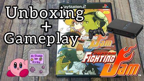 Unboxing Y Gameplay Capcom Fighting Jam Playstation 2 Capcom