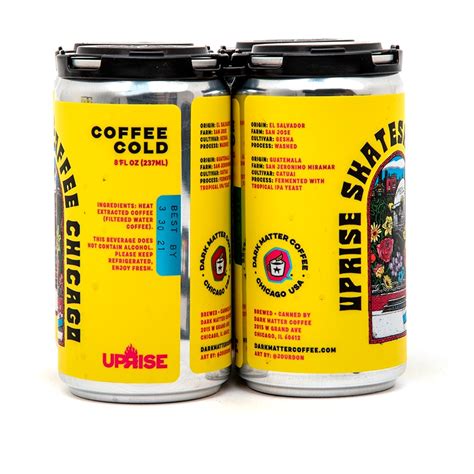 Uprise X Dark Matter Coffee Cold Can 4pack Other At Uprise