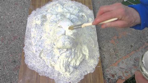 Concrete Lion Head - the Latex Mold - YouTube