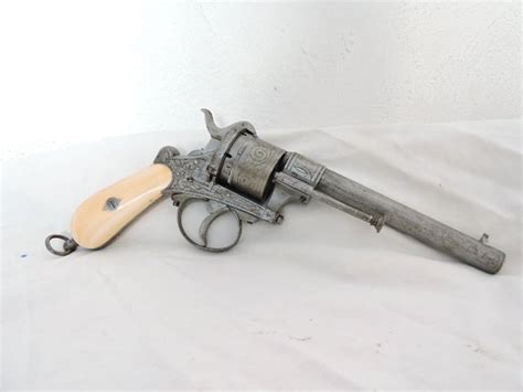 Beau Revolver à Broche Lefaucheux Calibre 12 Mm 1870 19ème Catawiki