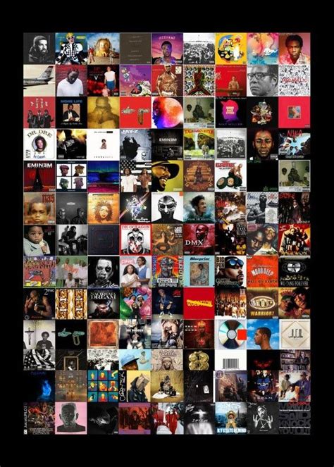 Hip Hop Album Covers Poster Gloss Poster 17 X 24 Etsy Rap Album