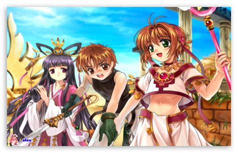 Animated Japanese Girls 003 Ultra Hd Desktop Background Wallpaper For