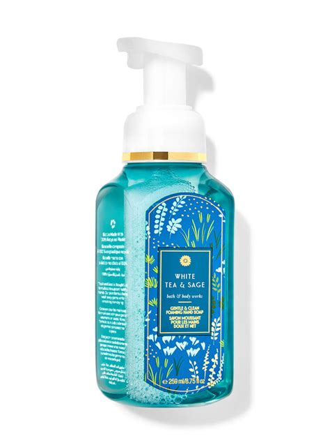 White Tea And Sage Gentle And Clean Foaming Hand Soap Bath And Body Works