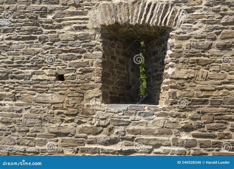 Loophole In A Castle Wall Stock Photo Image Of Fortress 240528346