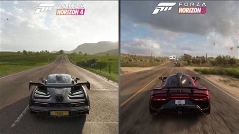 Forza Horizon 4 Vs Forza Horizon 5 Graphics And Sound Comparison Youtube