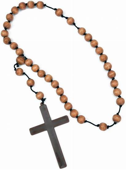 Rosary Beads Clipart Cross Monk Bead Religious