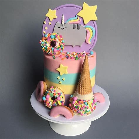 Check Out This Meowgical Pusheenicorn Cake From Hivebakery 🌟🦄