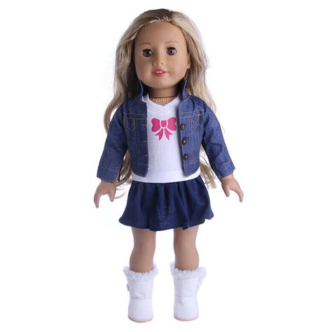 SUNSIOM Outfit Dress Clothes For American Girl Our Generation My