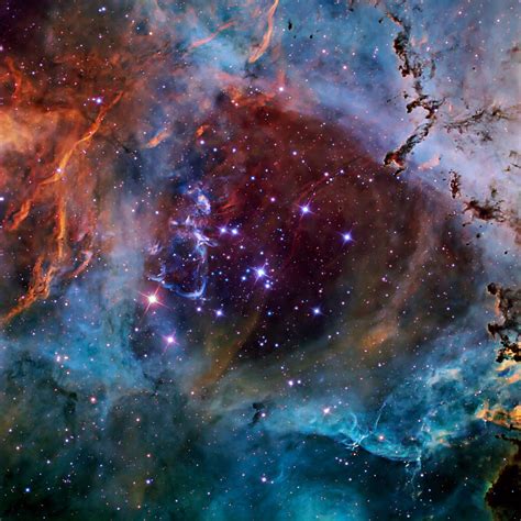 En El Corazón De La Nebulosa Roseta Nebula Astronomy Pictures Astronomy