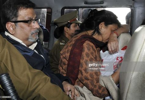 The Police Take Away Rajesh Talwar And Nupur Talwar To Dasna Jail As News Photo Getty Images