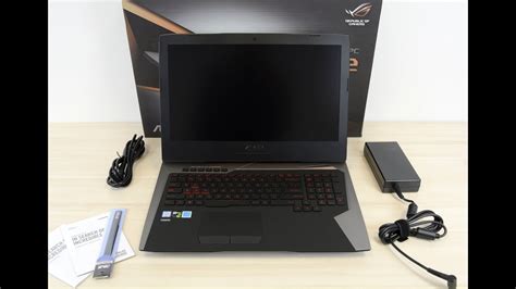 Asus Rog G752vy Unboxing Youtube