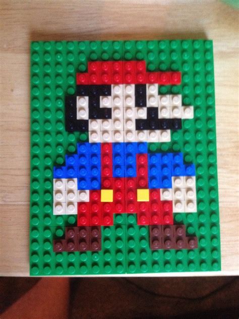 My First Lego Pixel Art Project I Love How It Turned Out Lego