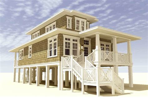 Plan Nc Beach House Plan With Cupola Beach House Vrogue Co