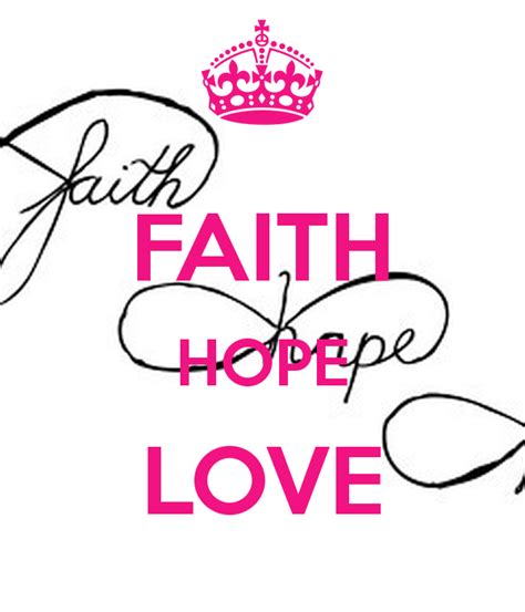 Faith Hope Love Desktop Wallpaper