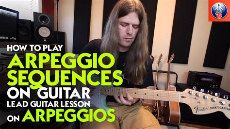 How To Play Arpeggio Sequences On Guitar Lead Guitar Lesson On Arpeggios Youtube