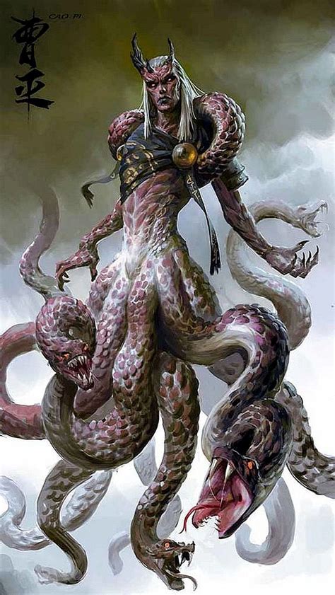 Pin By Help Rpg On Fantasy Fantasy Demon Mythical Creatures Art