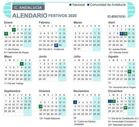 Calendario 2022 Laboral Andalucia Zona De Información