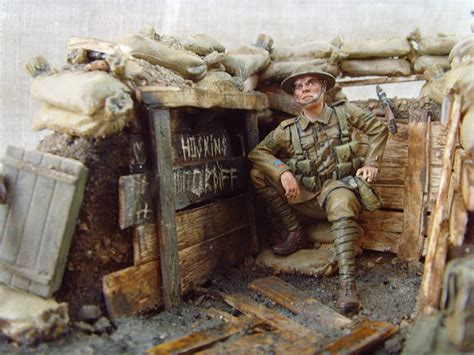 Photo In Trenches Of Great War Dioramas And Vignettes Gallery