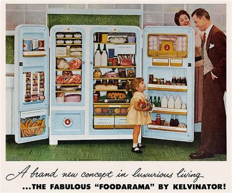 Kelvinator Foodarama Ad 1955 Vintage Love Vintage Refrigerator