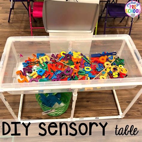 Sensory Table Fillers And Tools Pocket Of Preschool Sensory Table