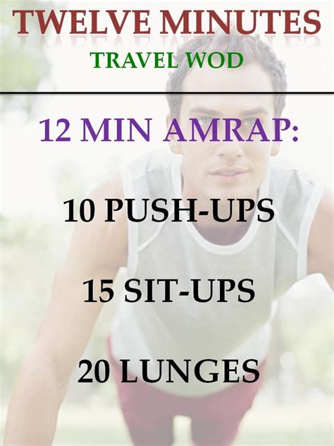 Pin By Crossfit Mobile On Travel Wods Crossfit Workouts At Home