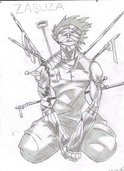 Zabuza by EvilDarkAngel1990 on DeviantArt