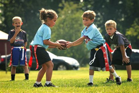 Gallery For Kids Playing Flag Football