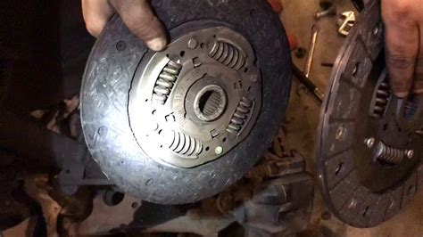 A Worn Out Clutch Disc Youtube