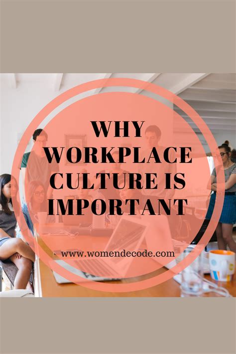 Why Workplace Culture Is Important Workplace Work Culture Culture