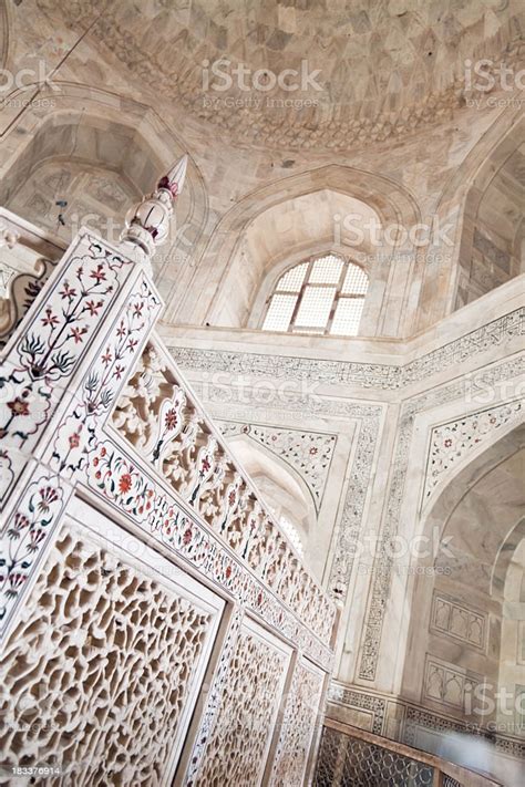 Built on the banks of the. Inside The Taj Mahal Stock Photo - Download Image Now - iStock