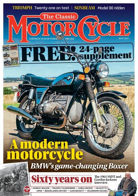 The Classic Motorcycle Magazine Get Your Digital Subscription