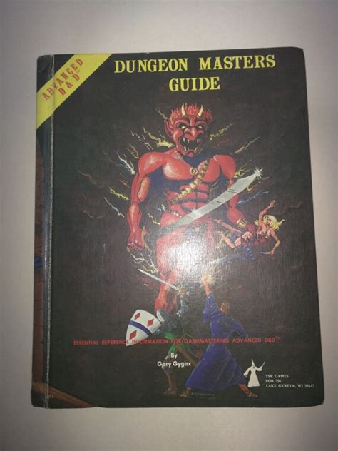 The Advanced Dungeons And Dragons Dungeon Master Guide By Oggames